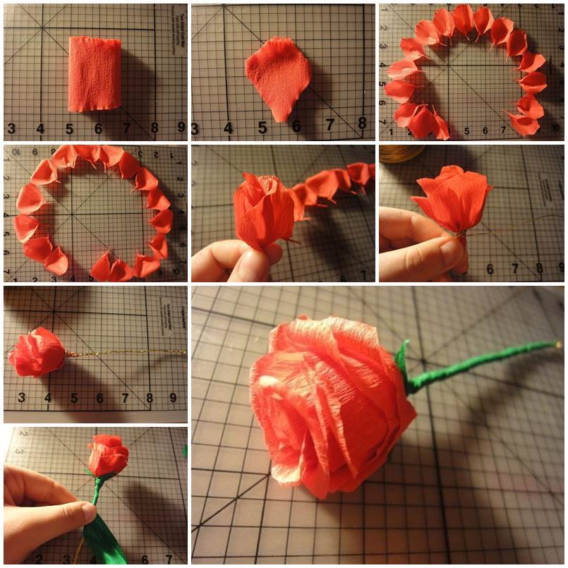 How to Make Paper Roses