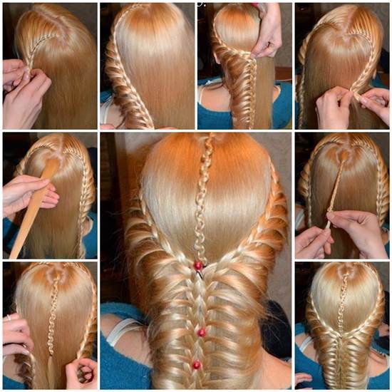 DIY Beautiful Braided Hairstyle