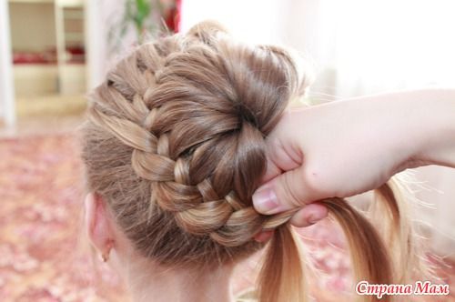 Hairstyles For Long Hair Braids Bun