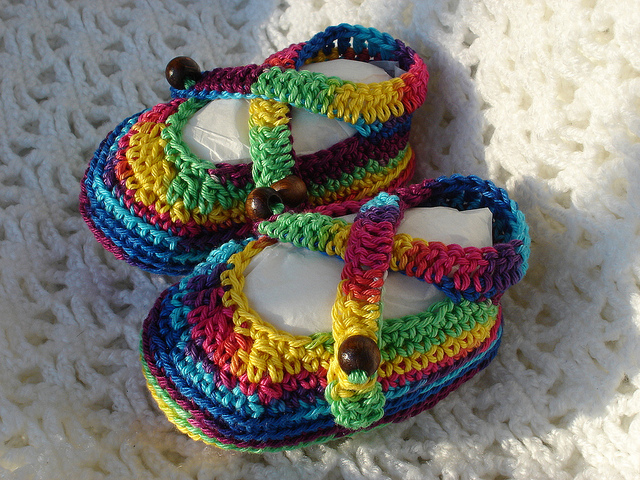 60+ Adorable and FREE Crochet Baby Sandals Patterns | iCreativeIdeas ...