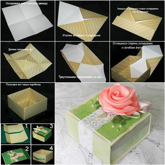 Creative Ideas DIY Cute Origami Gift Box