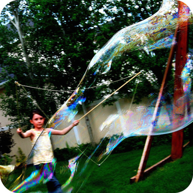 Make Giant Bubbles