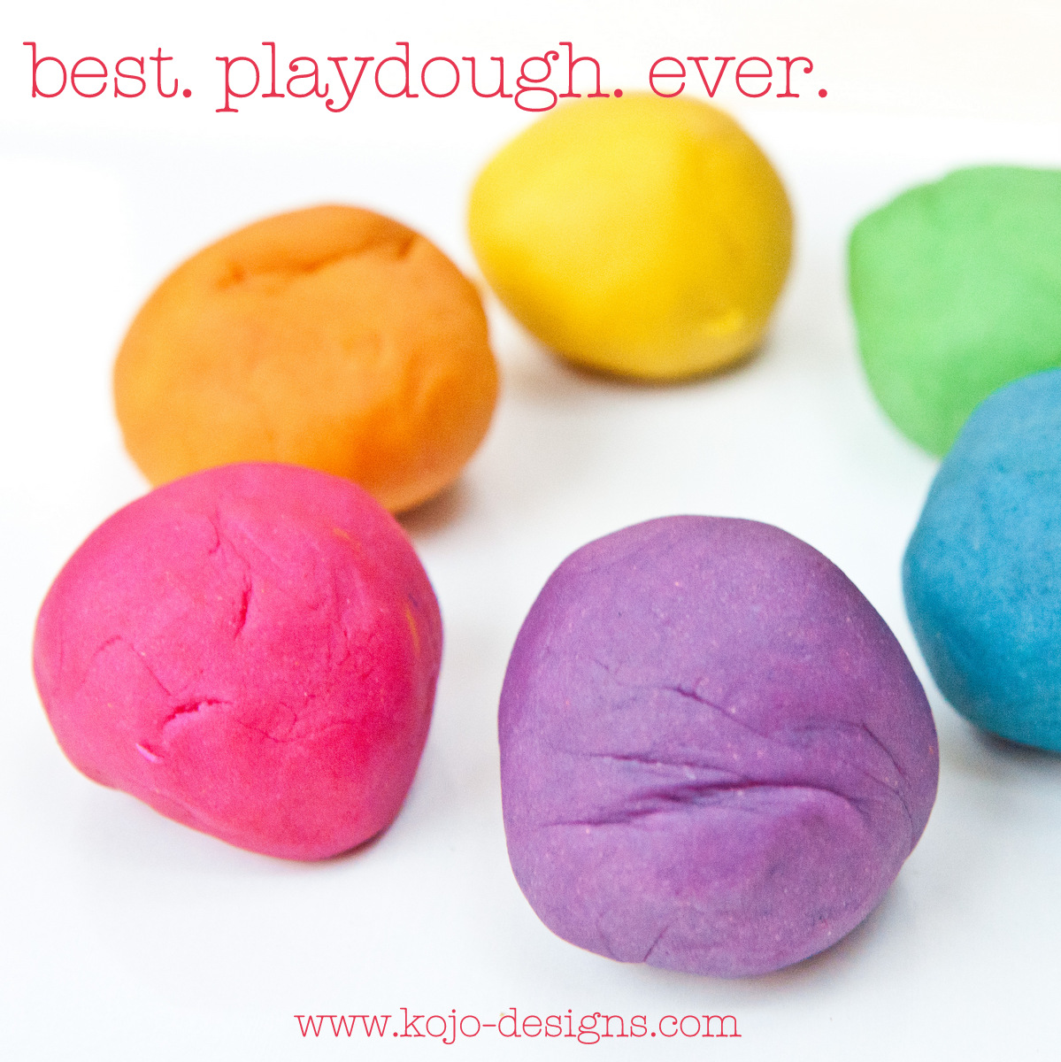 Make Colorful Playdough