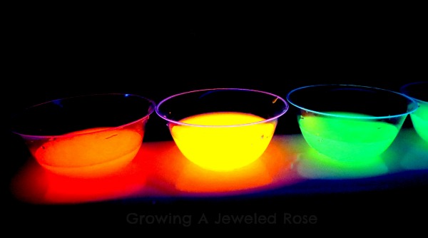 Glowing Rainbow Water