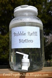 Bubble Refill Container