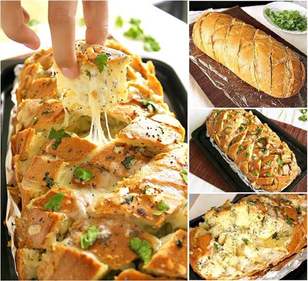 How to DIY Yummy Stuffed Cheesy Bread