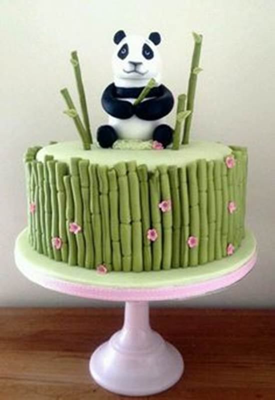 16 Creative Bamboo and Panda Cake DIY Ideas | iCreativeIdeas.com