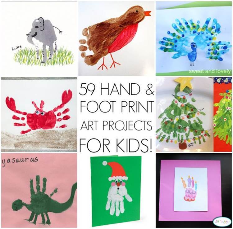 59 Creative Handprint Art Ideas for Kids