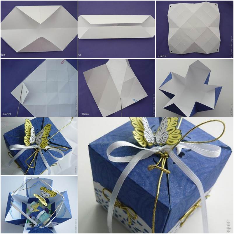 Creative Ideas DIY Cute Origami Gift Box