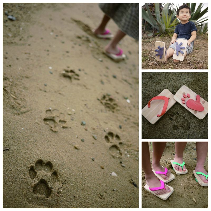 Creative Ideas - Animal Print Toy Beach Sandals | iCreativeIdeas