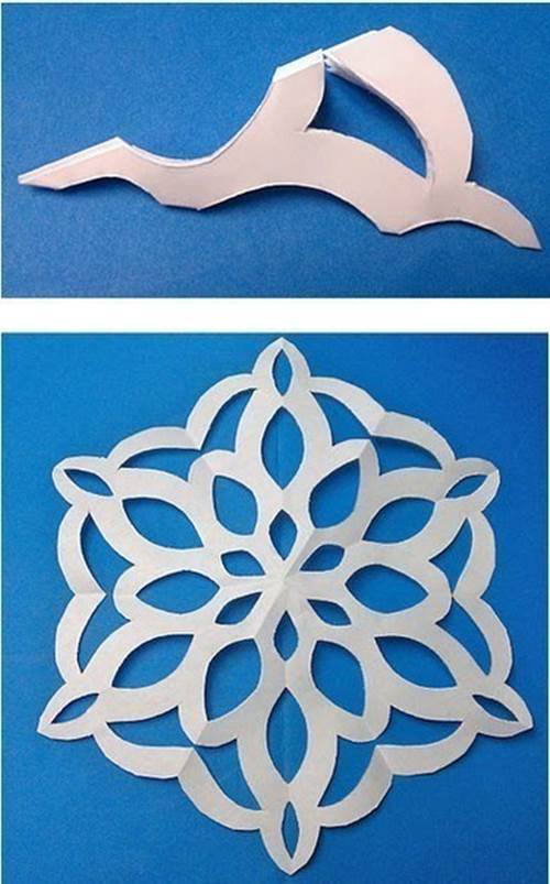 Creative Ideas - 8 Easy Paper Snowflake Templates | iCreativeIdeas.com
