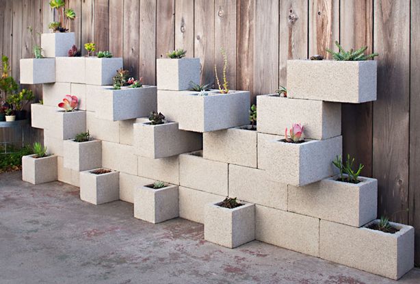20+ Creative Uses of Concrete Blocks in Your Home and Garden