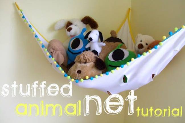 15 Functional and Fun DIY Ideas How to Organize and Store Stuffed Animal Toys