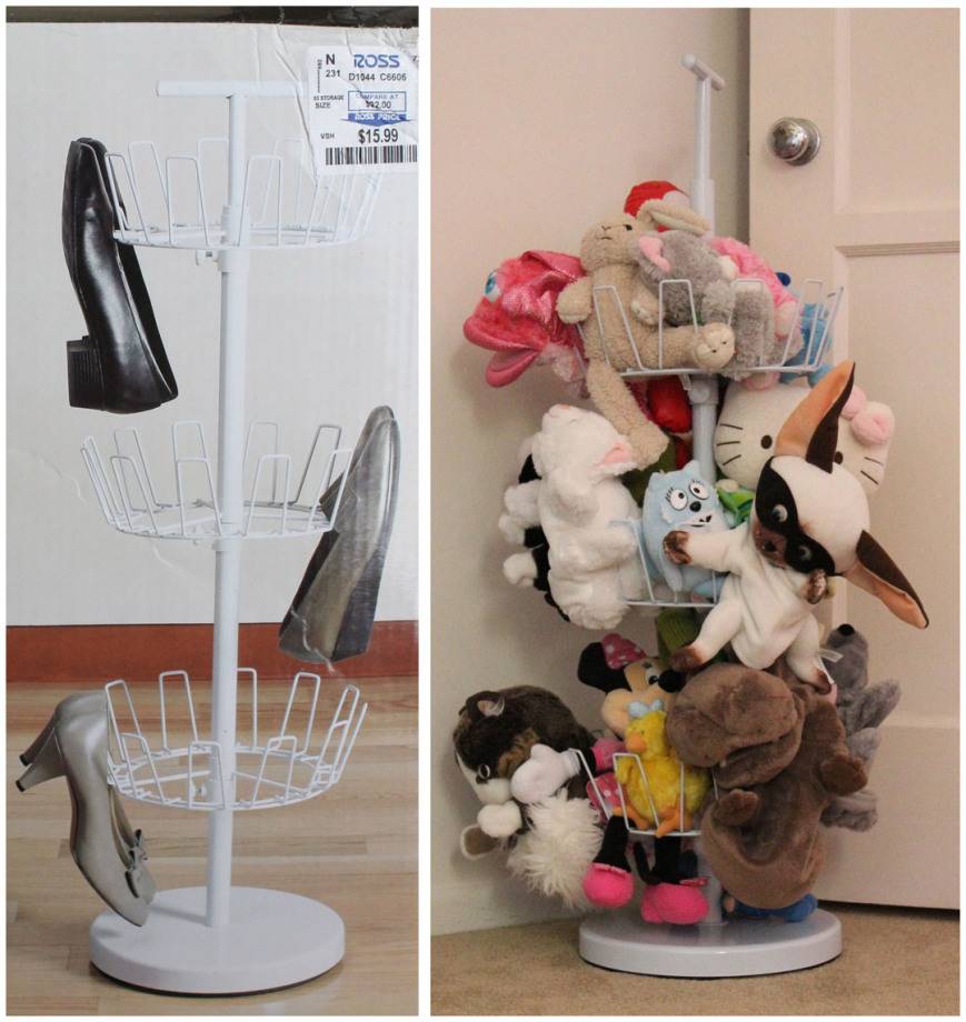 ways to store stuffed animals pinterest