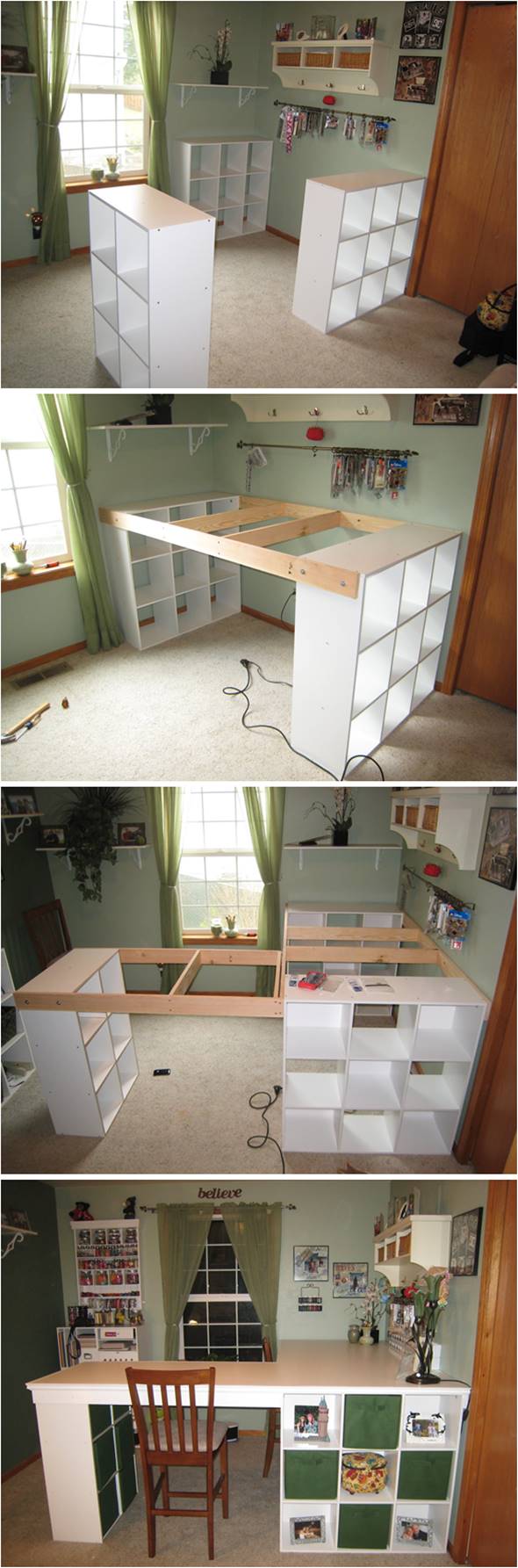 Creative Ideas - DIY Customized Craft Desk