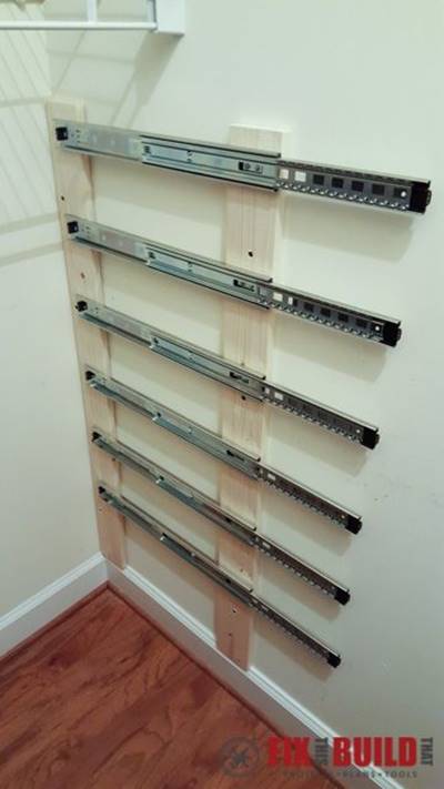 Creative Ideas – DIY Pull-Out Wood Crate Storage To Organize Your 