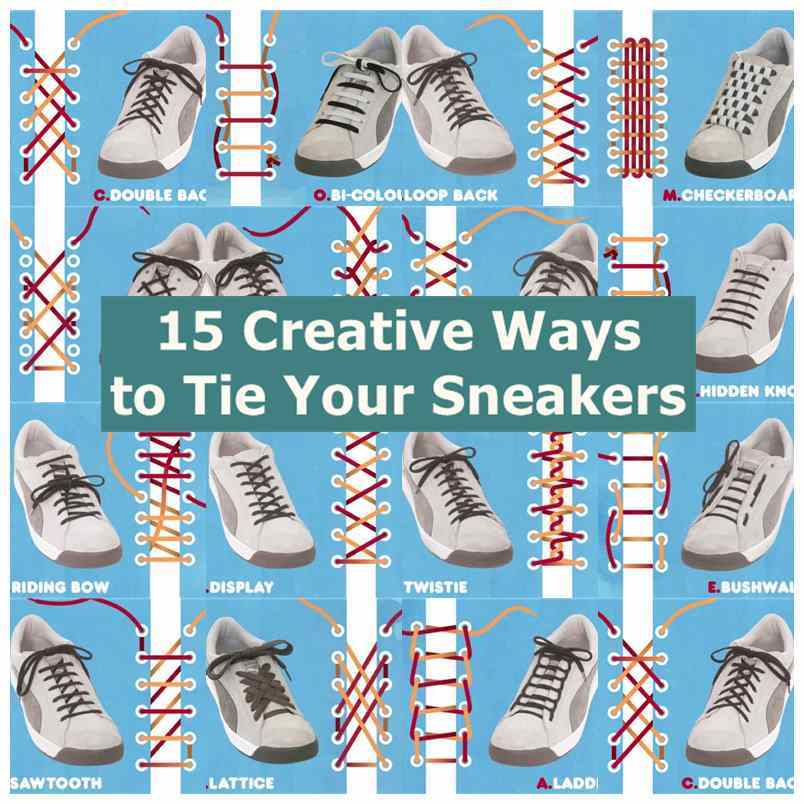 cool ways to lace your sneakers