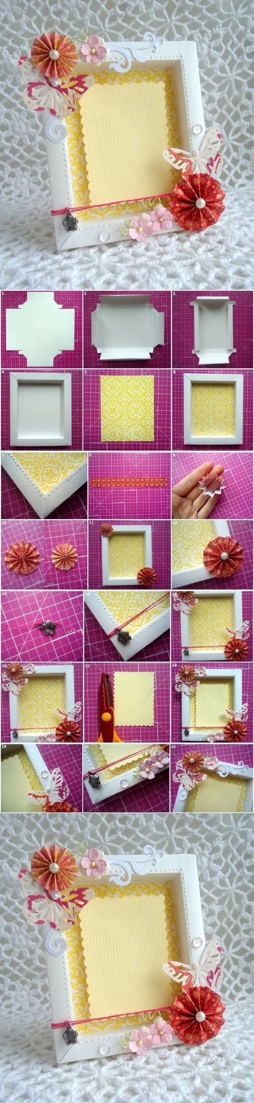 DIY Serin Resim Çerçevesi Tasarımlar