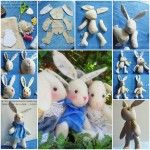 diy bunny doll