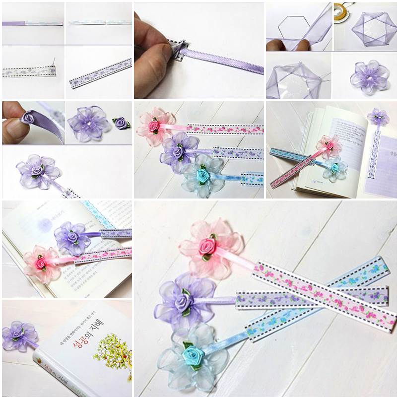 Diy Cute Origami Heart Shaped Bookmark