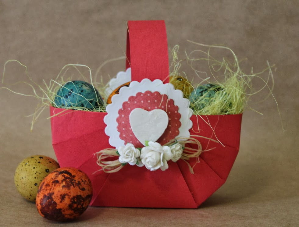 diy easy cardboard easter basket