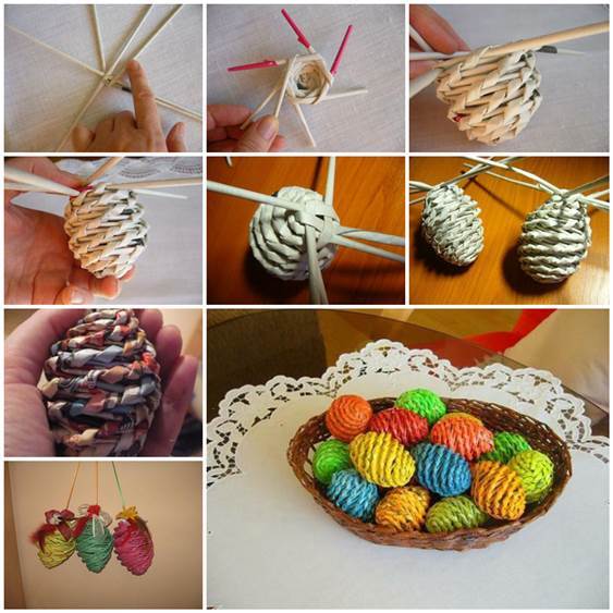 DIY Easy Cardboard Easter Basket DIY Easy Cardboard Easter Basket