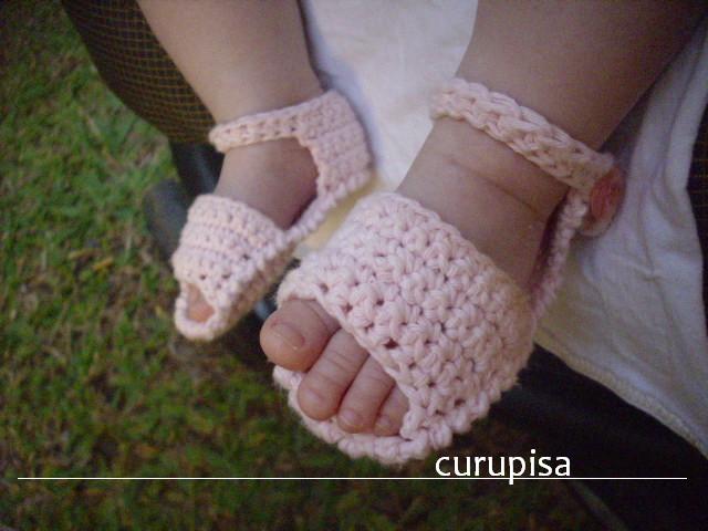 easy crochet baby sandals for beginners