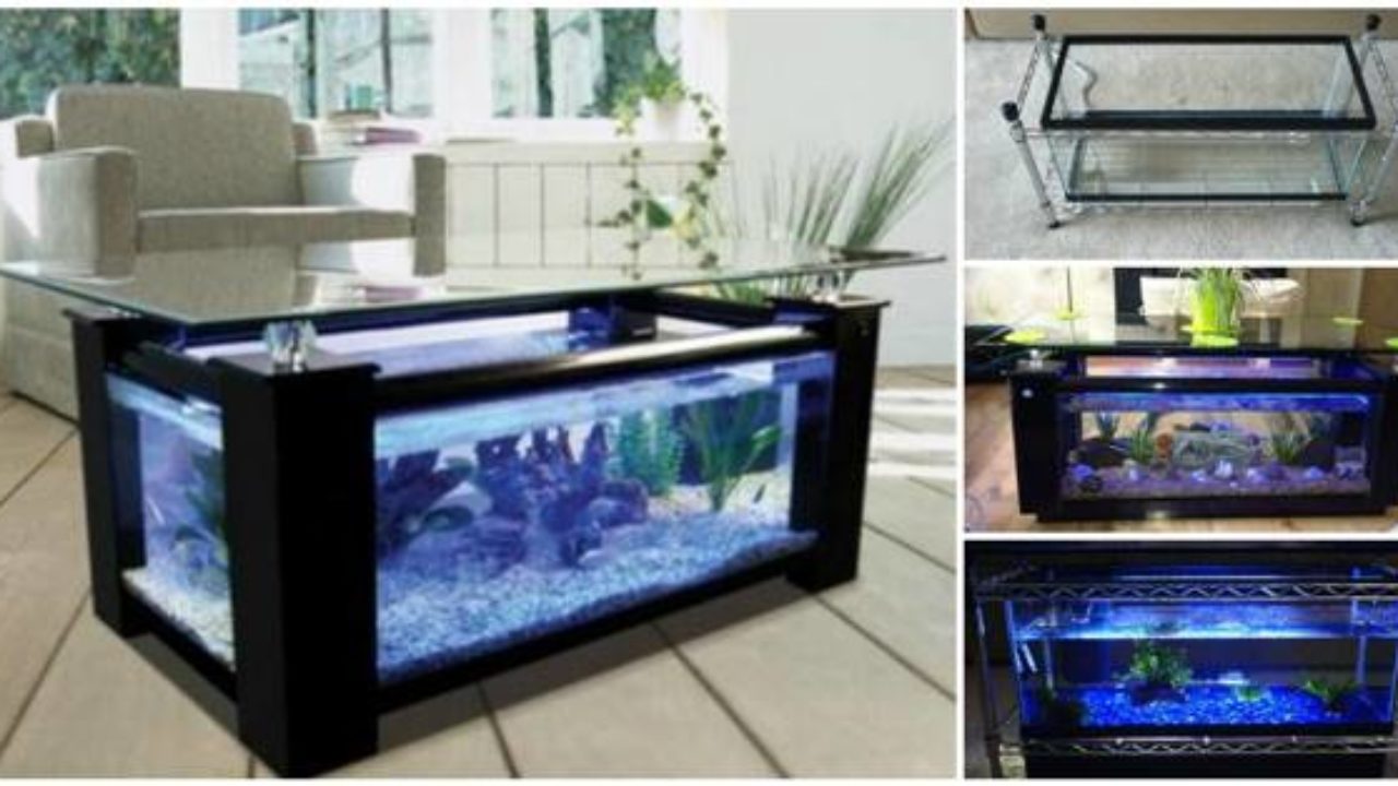 How To Diy Aquarium Coffee Table