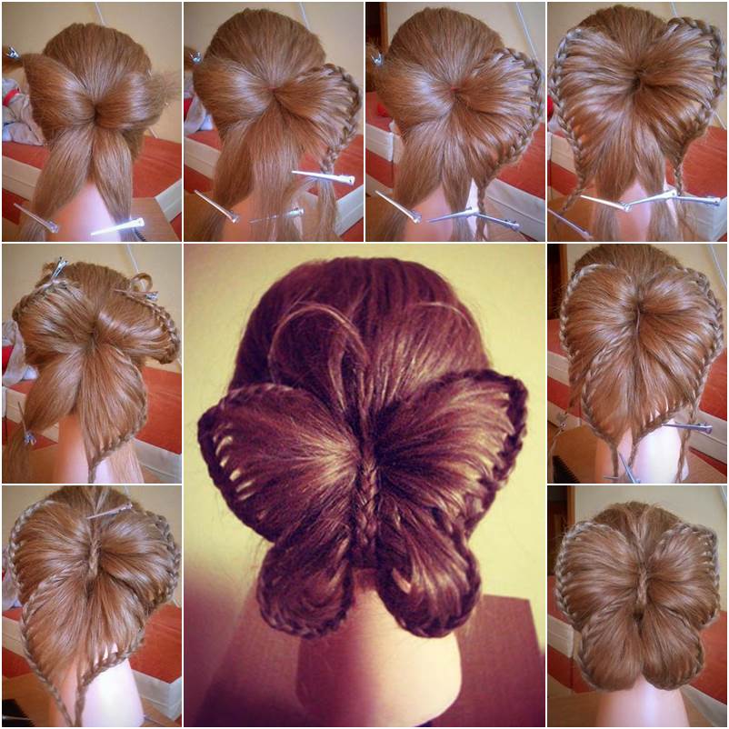 How to DIY Butterfly Braid Hairstyle