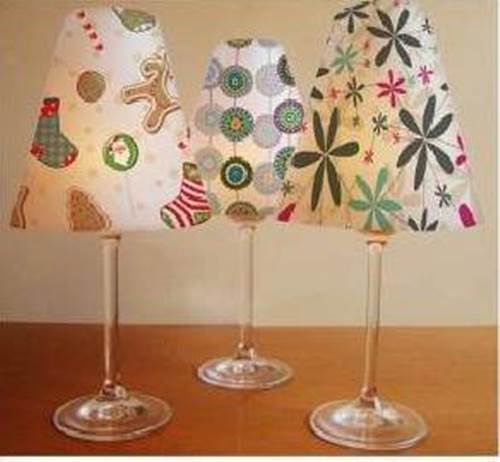 How to DIY Wine Glass Candle Lampshades How to DIY Wine Glass Candle Lampshades