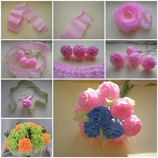 How do make a paper flower