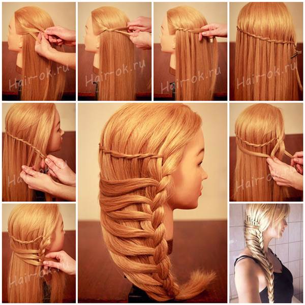 How To Make Stylish Side Braid Hairstyle