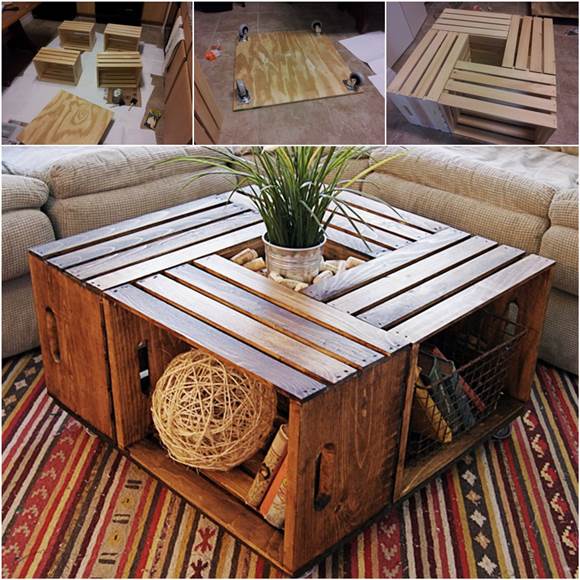 Creative Ideas - DIY Modern Craft Table Creative Ideas - DIY Modern Craft Table