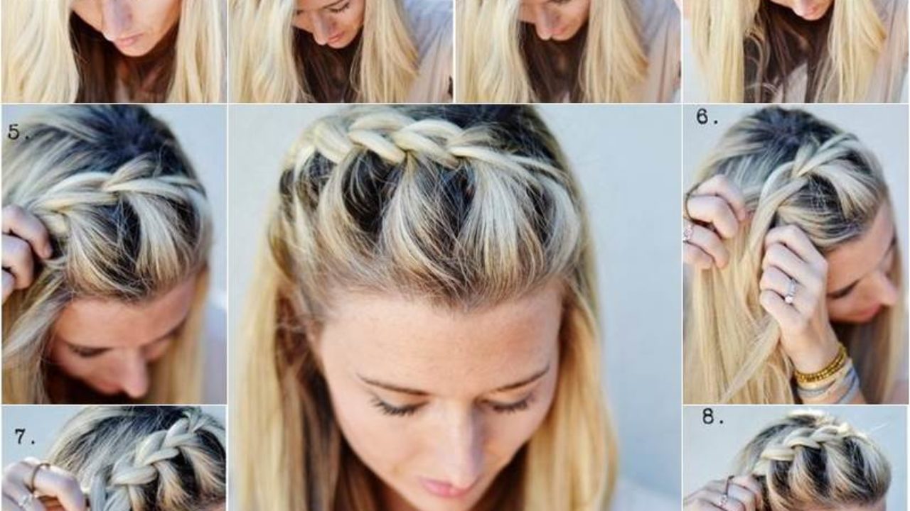 How To Diy Half Up Side French Braid Hairstyle