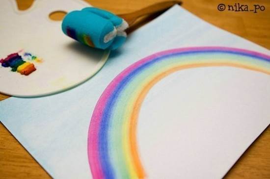 How to Draw Rainbow Easily