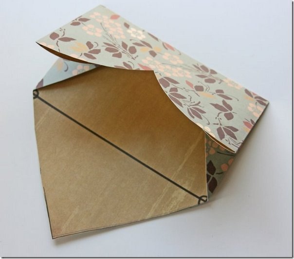 How to Fold a Cute DIY Envelope from Heart Shaped Paper