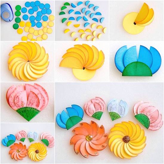 Help with paper how to make flower