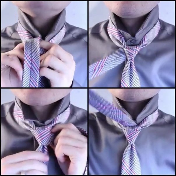 How to Tie a Unique Necktie Knot DIY Tutorial