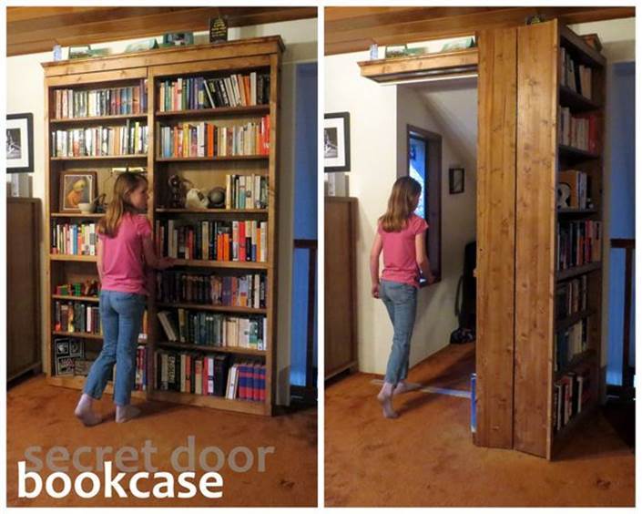 How To Build A Creative Diy Sliding Door Bookshelf