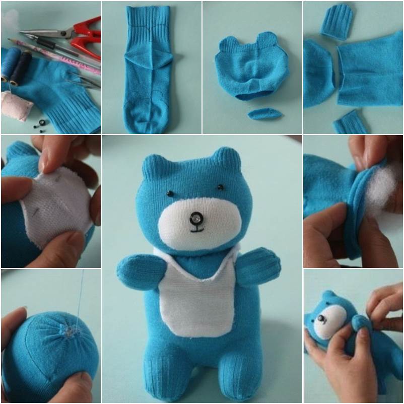 easy diy teddy bear