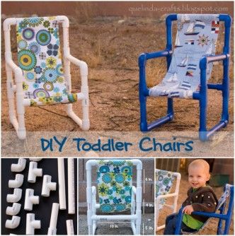 How To Diy Pvc Pipe Toddler Chairs
