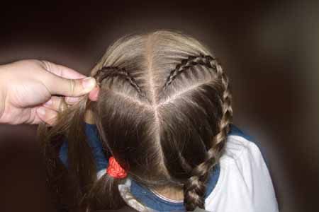 How to Make DIY Heart Shaped Braids Hairstyle