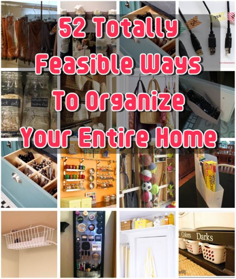 Organize your Home Once and For All