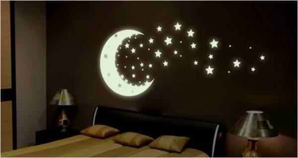 How To Diy Glow In The Dark Paint Wall Murals