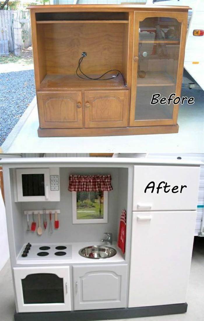 a play kitchen
