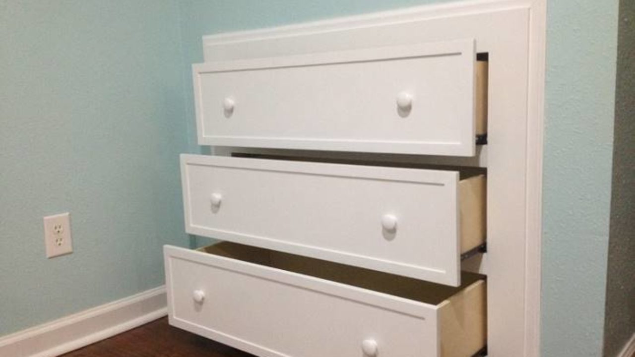 Creative Diy Built In Dresser