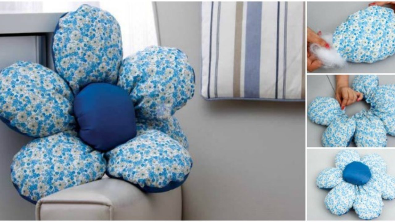 flower shaped cushions