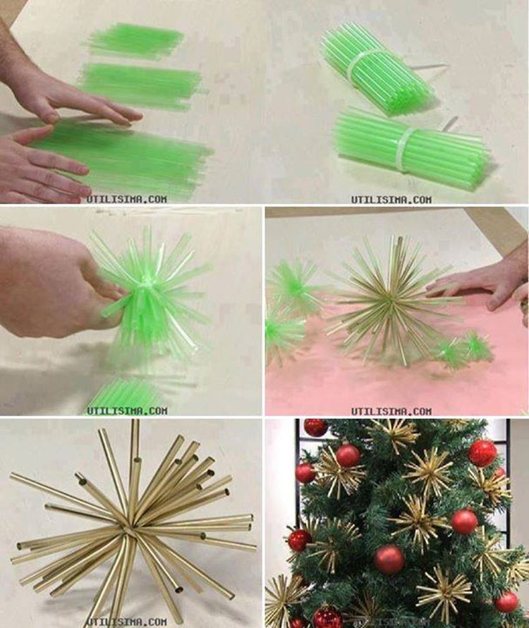 Creative Ideas – DIY Woven Paper Snowflake Ornaments