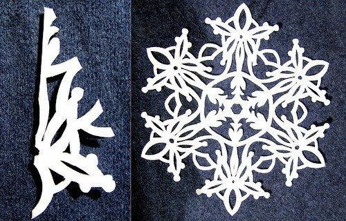 Creative Ideas - DIY Beautiful Paper Snowflakes from Templates