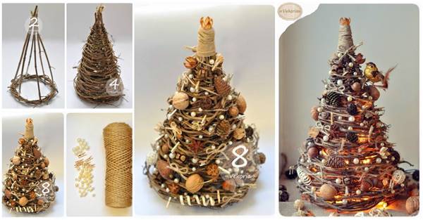 Creative Ideas  DIY  Gorgeous Christmas  Tree from Tree 